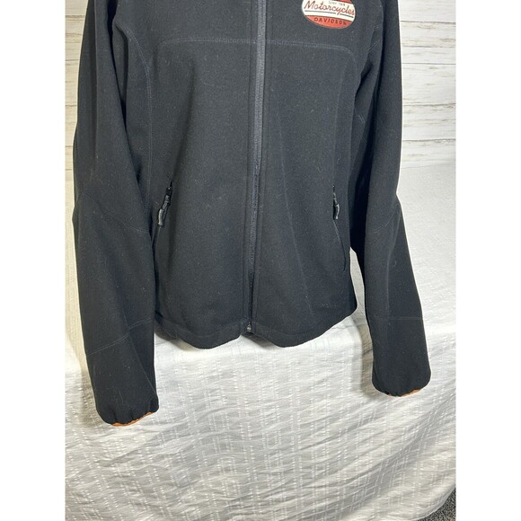 Harley Davidson Women Sz. 1W Plus WINDSTOPPER Fleece Softshell Motorcycle Jacket - Picture 3 of 16